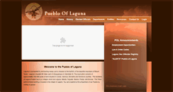 Desktop Screenshot of lagunapueblo-nsn.gov
